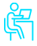 Work behind the wall icon